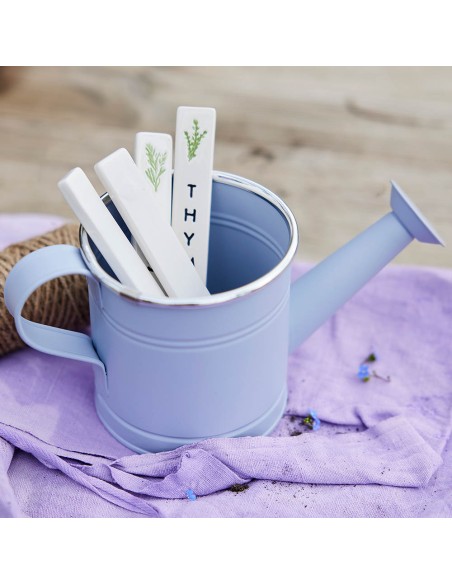 Regadera zinc, mate, 10 x 23 x 10,5 cm, colores surtidos