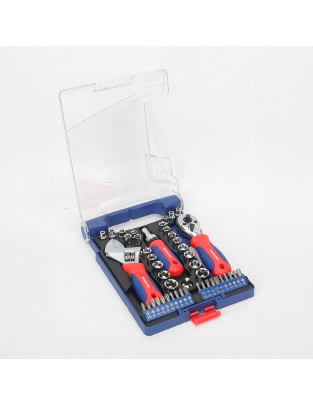 Conjunto de herramientas cortas de 46 piezas