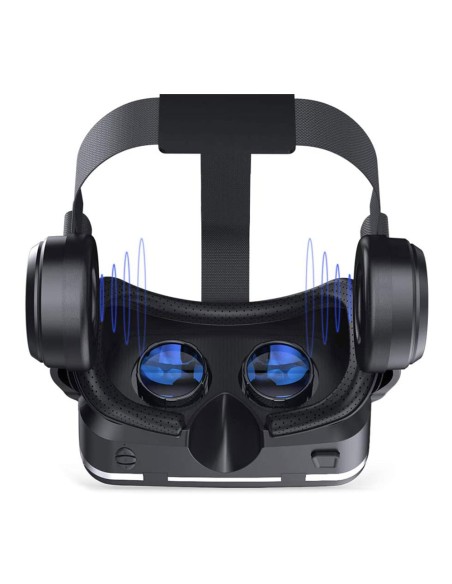 Gafas de realidad virtual 3d con audio