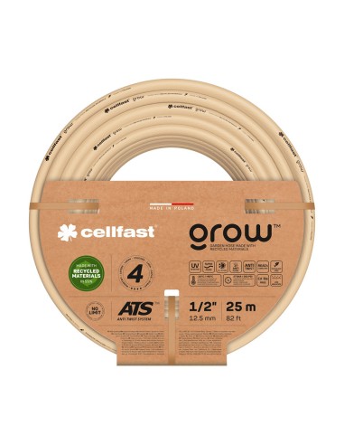 Manguera de jardín grow 15 m (1/2" 12,5 mm)