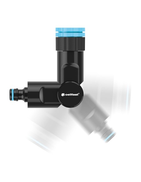 Conector angulo multiple roscado hembra ergo 1/2" - 3/4" - 1"