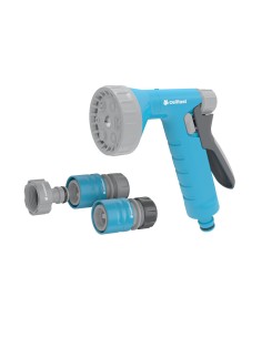 Set pistola de riego rain ideal 1/2" - 5/8"