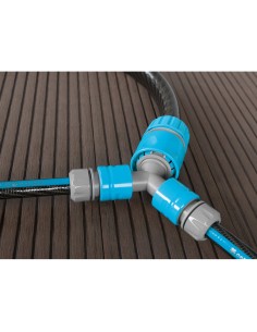 Conector de 3 vías con reductor ideal 1" 2