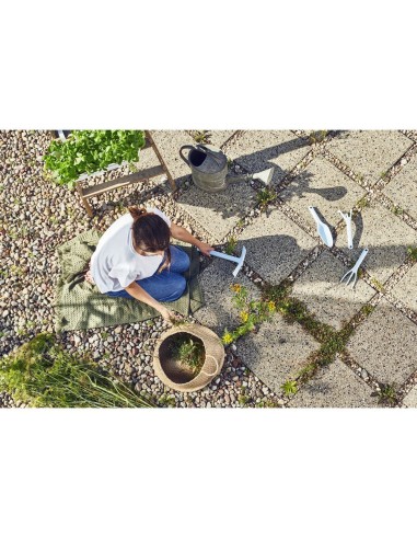 Set de herramientas de jardín pastel