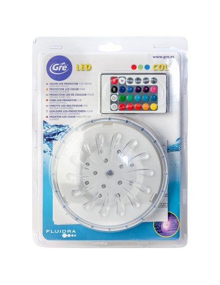 Iluminación para piscinas elevadas proyectores led. potencia: 18 w