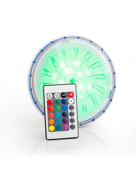 Iluminación para piscinas elevadas proyectores led. potencia: 18 w