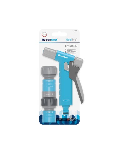 Set pistola de riego hydron ideal 3/4"