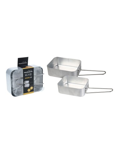Cacerolas aluminio 2 uds