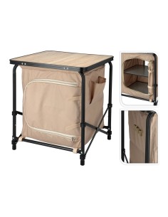 Armario camping plegable 48 x 48 x 53 cm