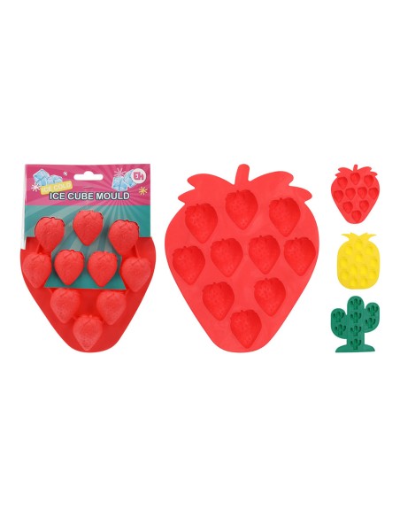 Molde para cubitos de hielo forma de vegetales