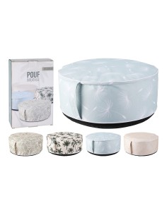 Puff hinchable, modelos variados, ø 55 x 25 cm