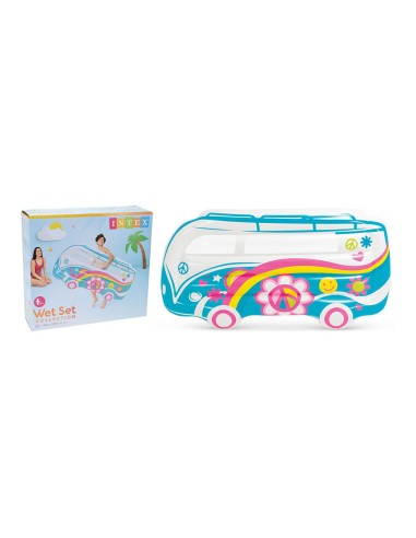 Colchoneta hinchable furgoneta hippie 183 x 109 cm