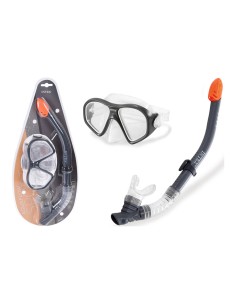 Gafas y tubo de buceo