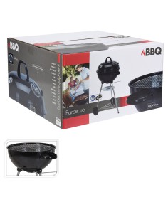 Barbacoa esferica ø 47 x 90 cm, negra 2
