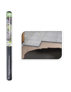 Malla antihierba 8 x 1,5 m negra