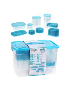 Cajas de almacenaje, 100 piezas