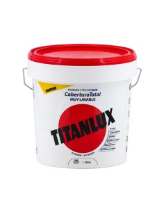 Pintura plástica lavable blanco mate, interior-exterior 750 ml