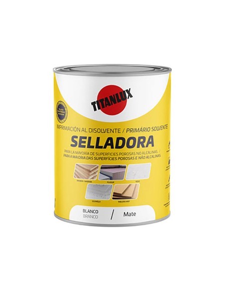 Imprimación selladora al disolvente blanca 750 ml