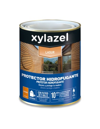 Lasur decorativo al agua incoloro satinado 750 ml