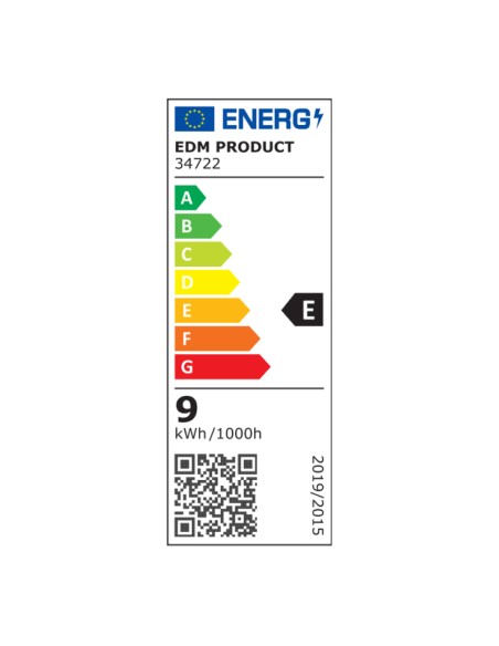 Aplique led oval blanco 9 w 4000 k luz dia ip65 21,2 x 11,8 x 6,6 cm