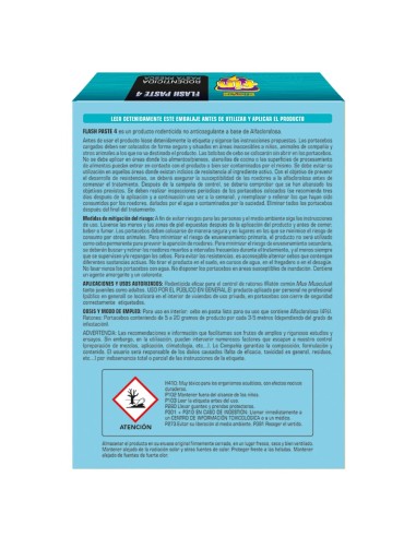 Raticida alfacloralosa 120 g