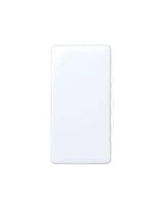 Pulsador estrecho serie 27 blanco