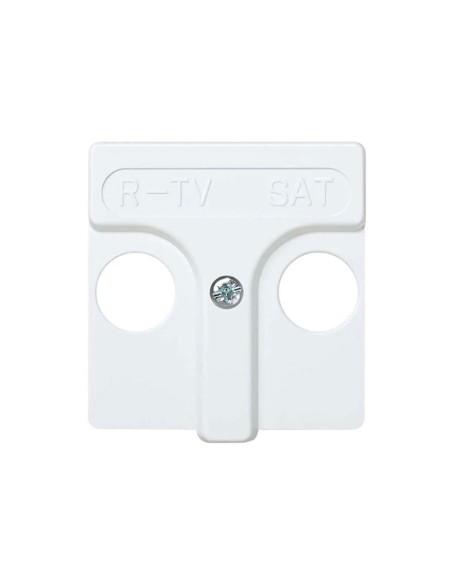 Tapa tv-radio-sat serie 27 blanco