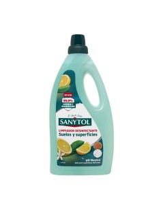 Limpiador desinfectante suelos y superficies limón 1200 ml