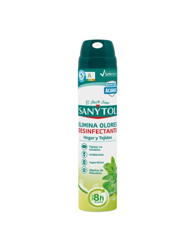 Elimina olores desinfectante aroma menta