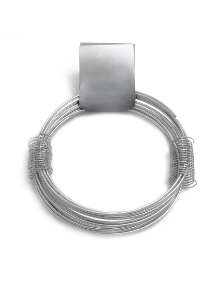 Alambre zincado n° 13, 220 gr, calibre 2,00 mm x 9 m