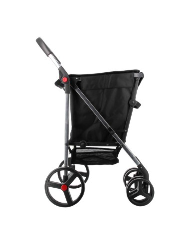 Carro de la compra basket mf 4b negro