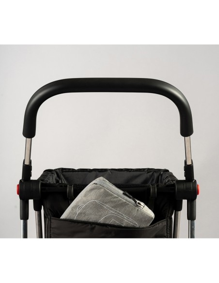 Carro de la compra basket mf 4b negro