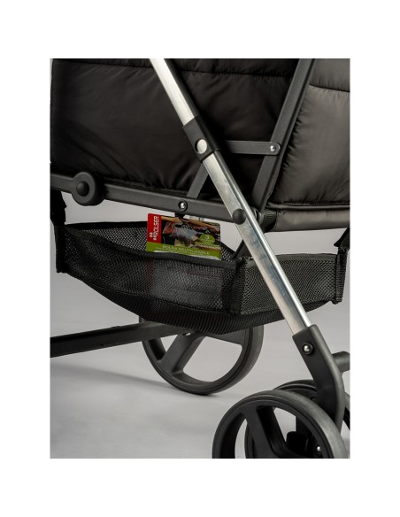 Carro de la compra basket mf 4b negro