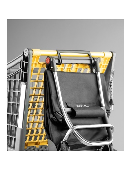 Carro de la compra i-max mf 4 ruedas plegable negro