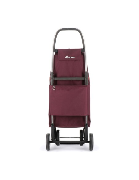 Carro de la compra i-max mf 4 ruedas plegable burdeos