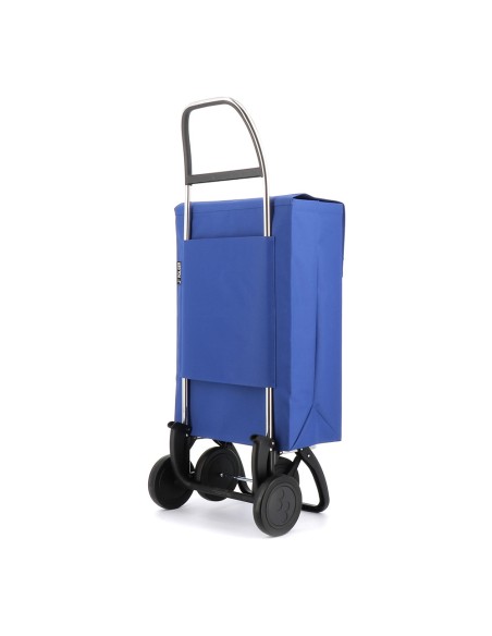 Carro de la compra jean ln 4 ruedas azul