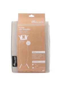 Funda color arena para tablas de planchar 120 x 42 cm 2