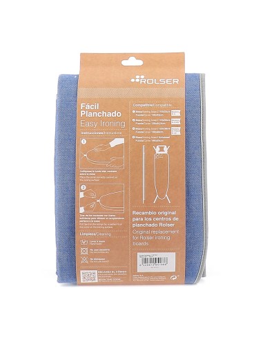 Funda color azul para tablas de planchar 120 x...