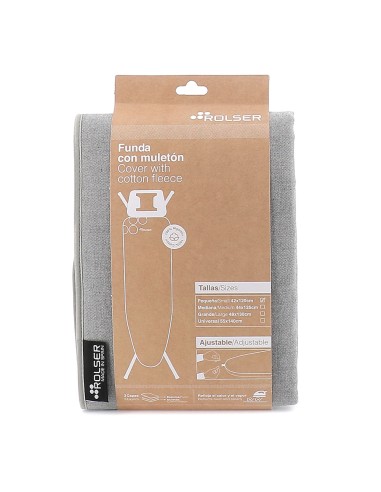 Funda color plomo para tablas de planchar 120 x...