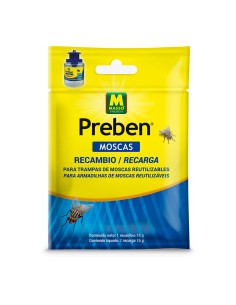 Recambio para trampas de moscas