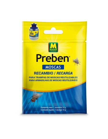 Recambio para trampas de moscas