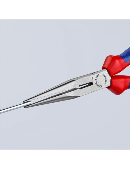 Alicates de punta larga con cortador 200 mm