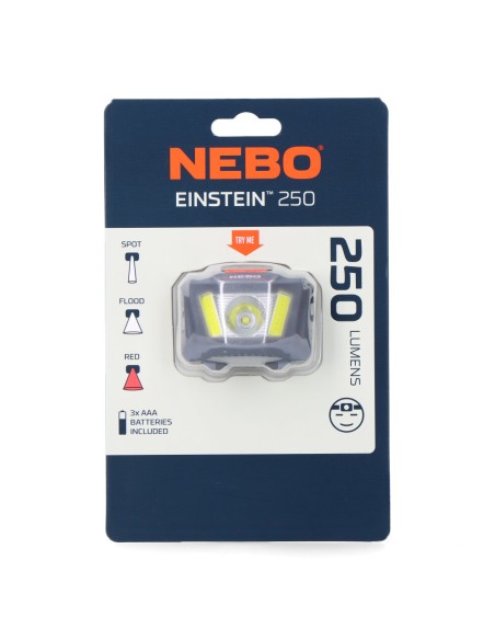 Einstein 250 foco frontal led 250 lm a pilas