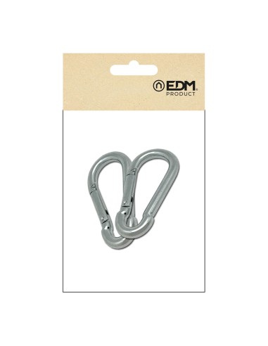 Mosquetón bombero sin seguro, msq01, acero...