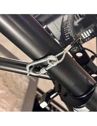 Mosquetón bombero con seguro, msq02, acero...