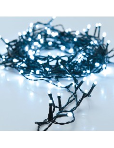 Guirnalda "tipo espino" multifuncion 560 leds luz fria (ip44 exterior) 14m