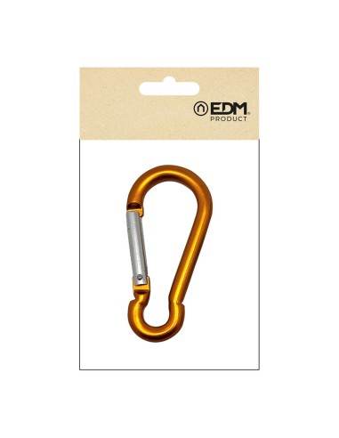 Mosquetón msq04, aluminio, colores surtidos, 10...