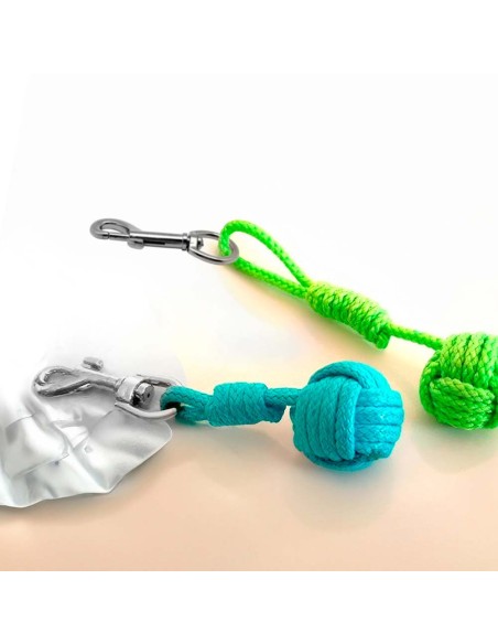 Mosquetón llavero anilla, msq05, acero niquelado, 80 mm, 5/8"