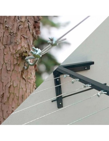 Sujetacable din-741 sjt01, acero galvanizado,...