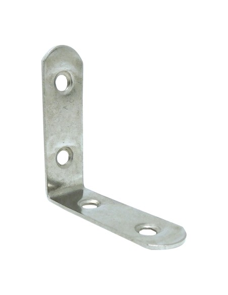 Ángulo refuerzo an24, acero inoxidable, 50 x 50 x 16 mm. 4 unidades